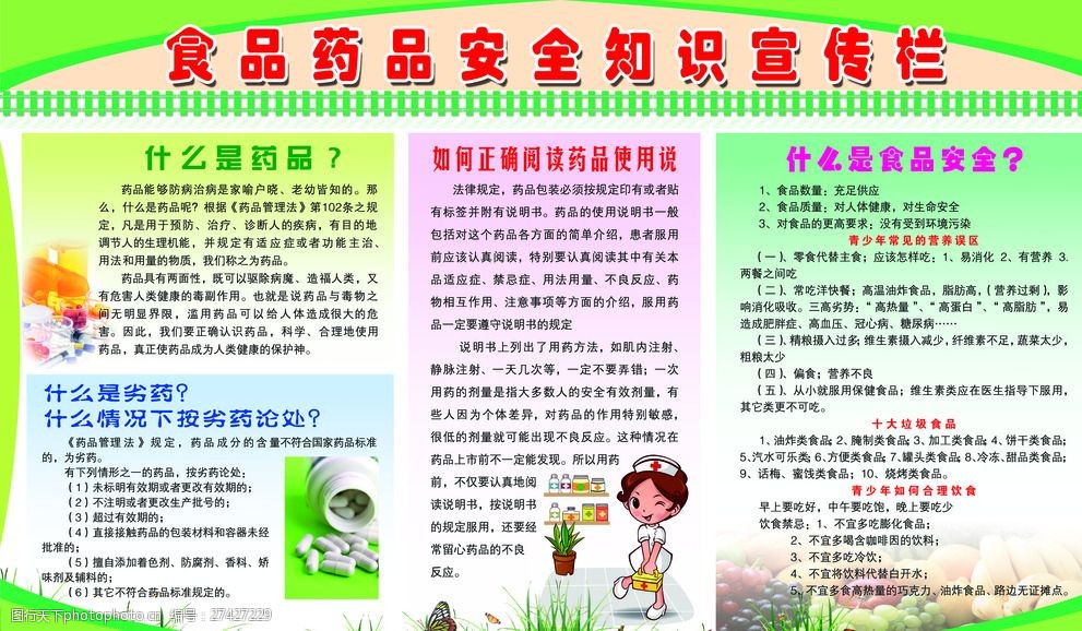 食品药品安全知识