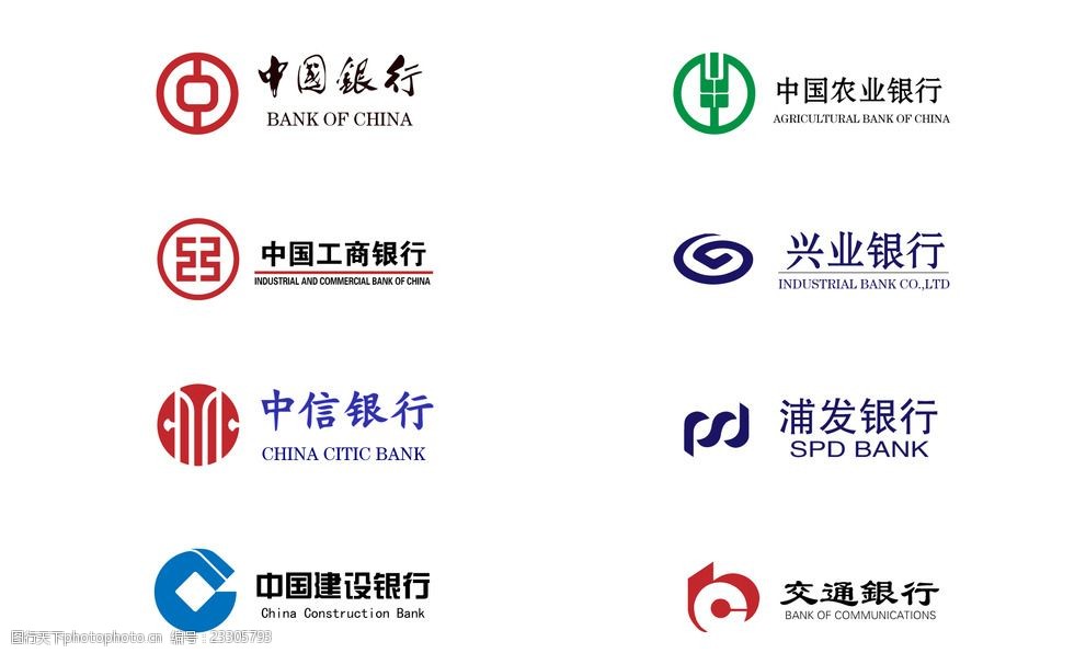 八大银行标志