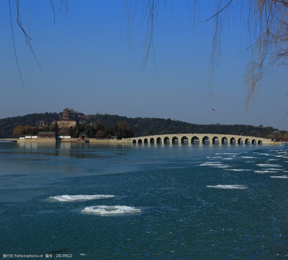 关键词:万寿山和十七孔桥 旅游 摄影 北京 颐和园 全景 北京旅游2