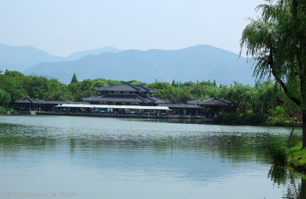 杭州市富阳区东吴公园风景