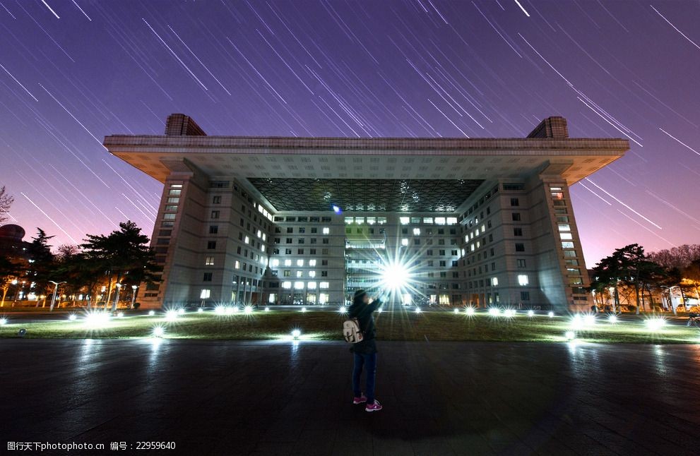 北师大夜景