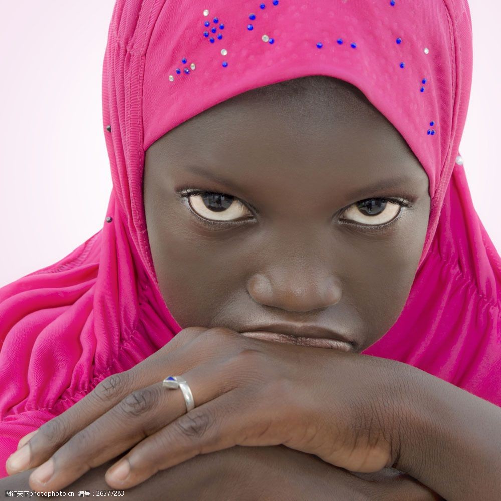 印度黑人小女孩图片