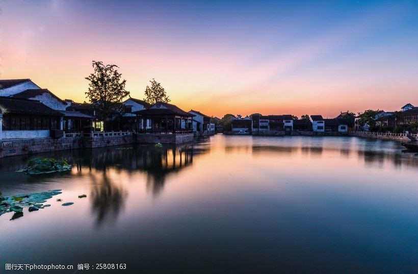 江苏无锡荡口古镇风景