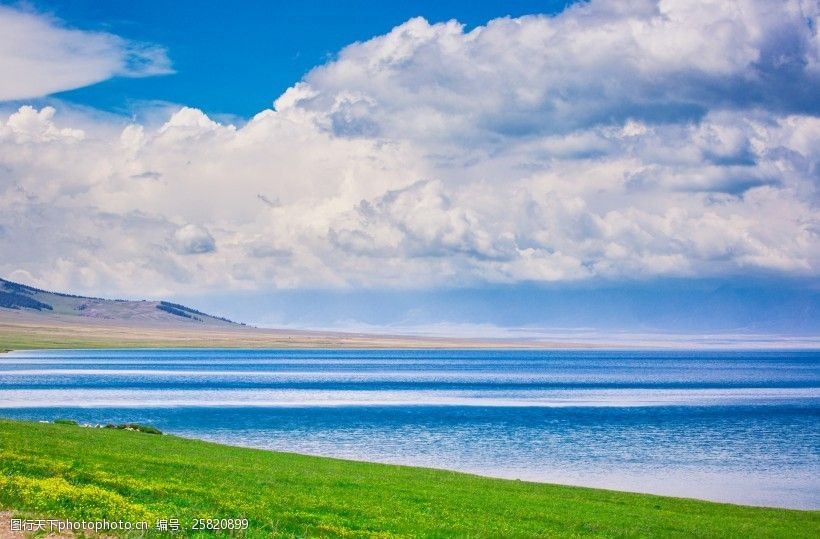 新疆赛里木湖风景