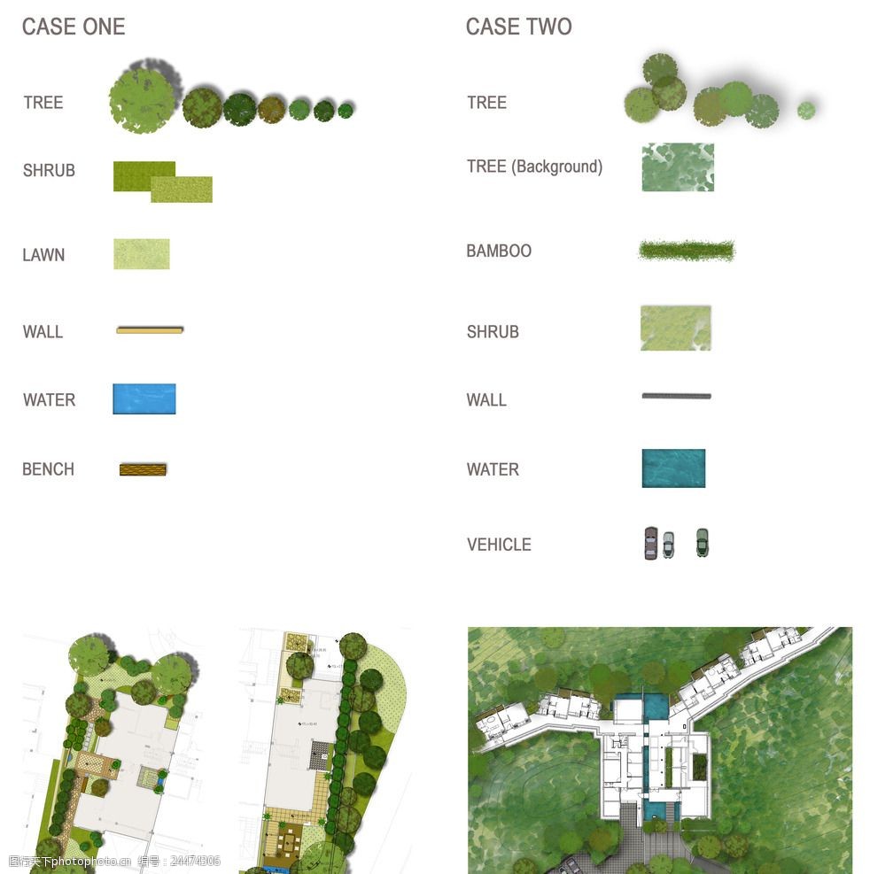 关键词:平面图ps素材搭配 景观 总平 素材 草坪 树 设计 psd分层素材