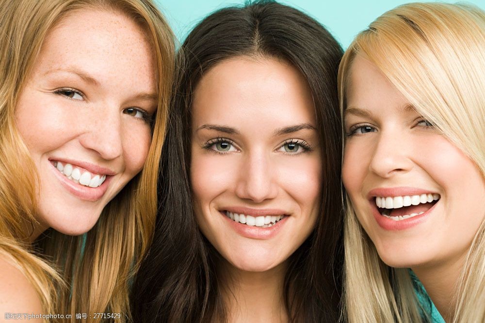 设计图库 高清素材 人物  关键词:三个开怀大笑的外国女孩图片素材