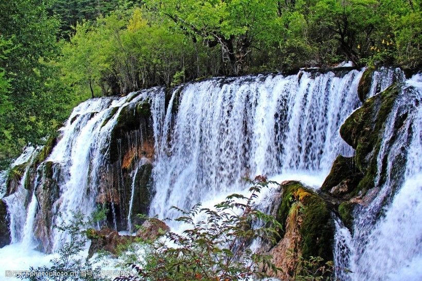 四川九寨沟山水风景