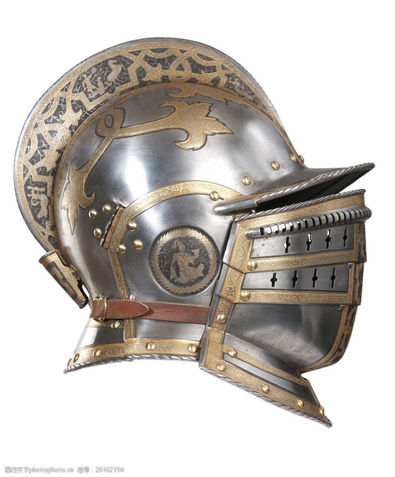 中世纪骑士头盔高清图片