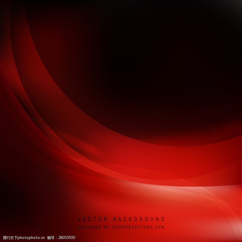 红色背景模板