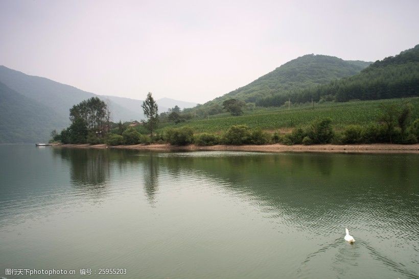 辽宁丹东青山湖风景图片-图行天下图库