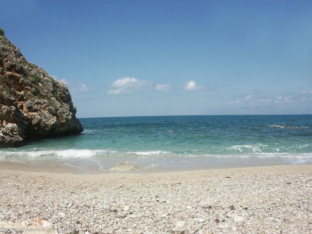 高清海边天空背景素材图片jpg
