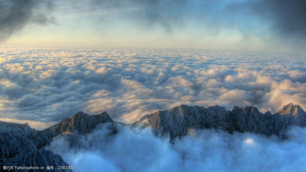 唯美云海风景图片