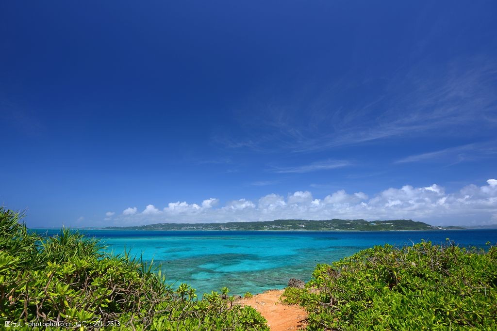 碧海蓝天唯美图片