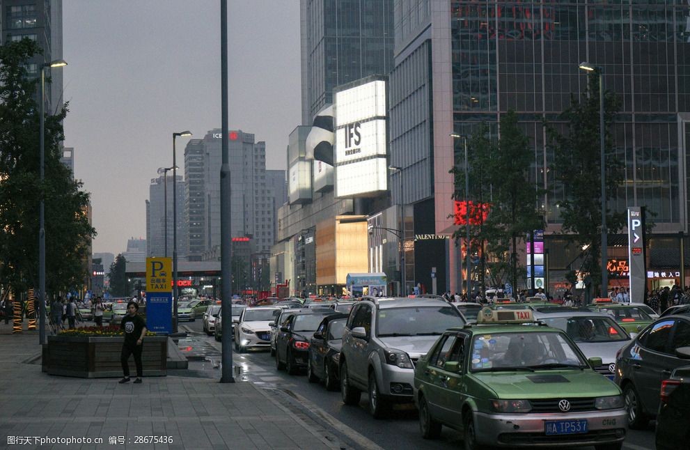 成都ifs街景