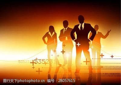 关键词:商人们用标志的轮廓 摘要背景壁纸 生意人 剪影 艺术载体 模板