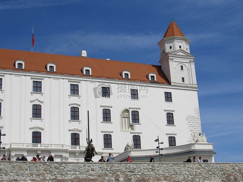 斯洛伐克旧城城堡