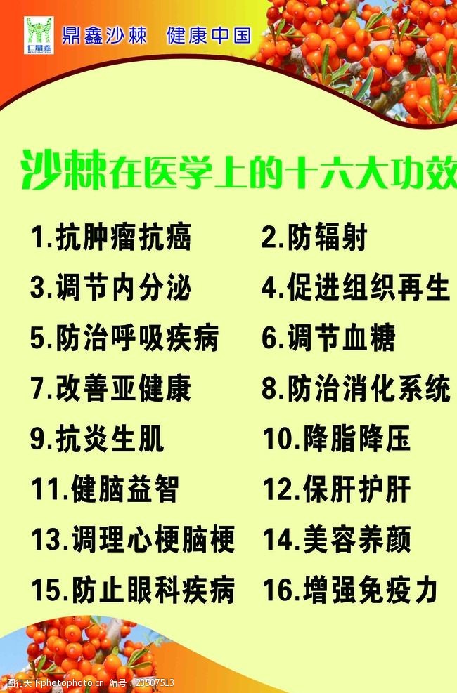 关键词:上墙健康版面 上墙版面 健康版面 沙棘果 沙棘果功效 可修改