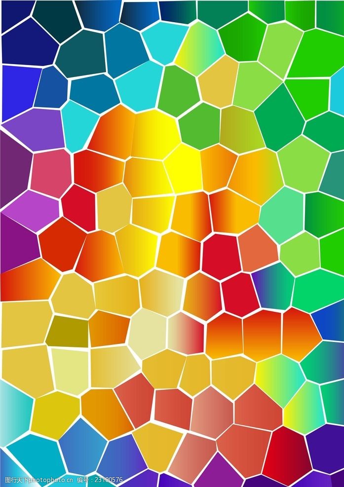 无规则多边形底纹