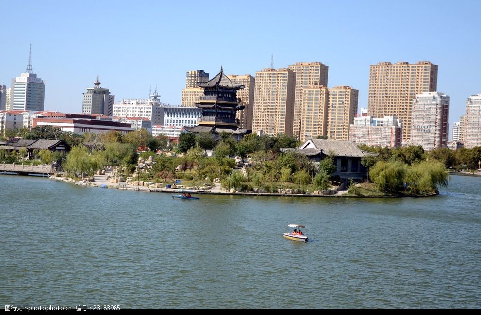 聊城江北水城风景