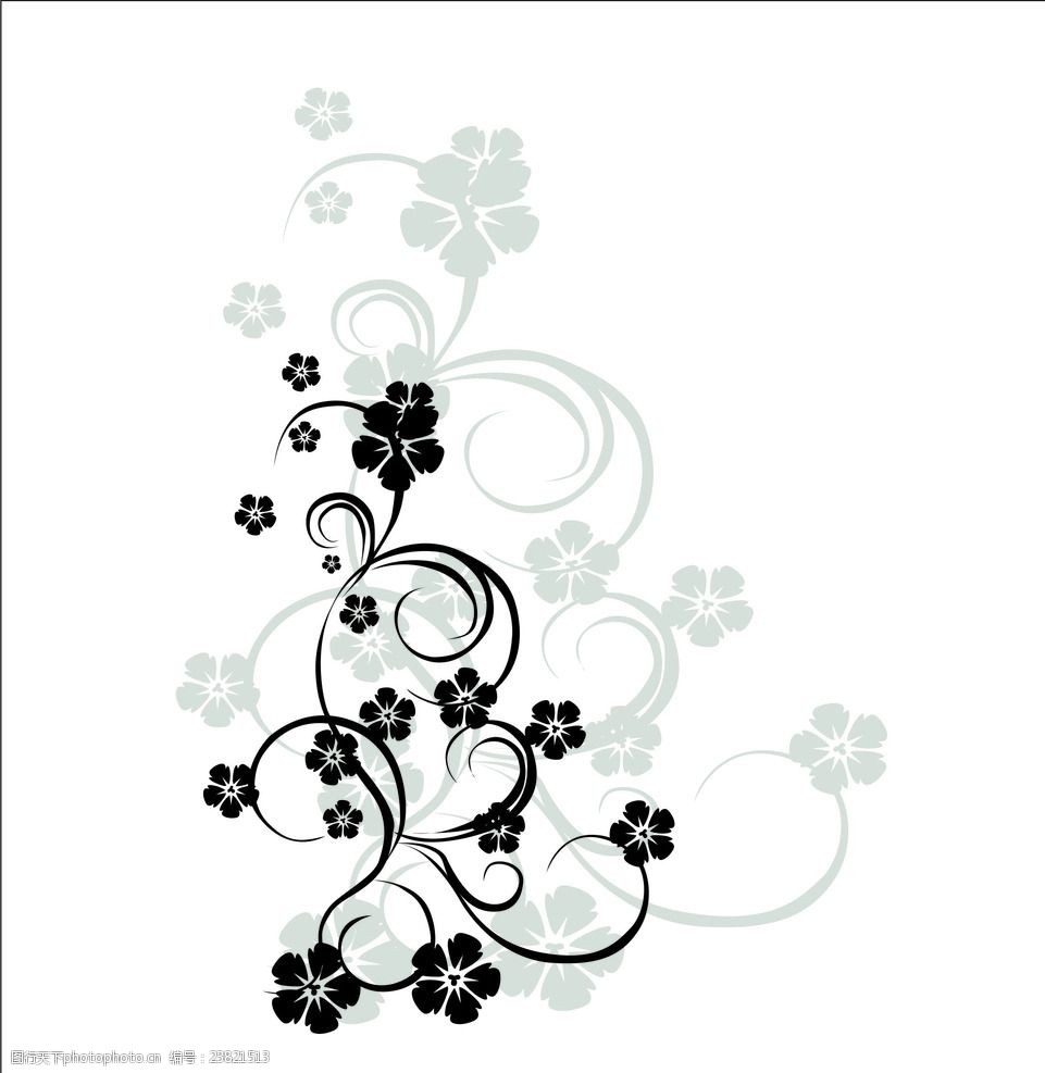 关键词:花朵 花纹 印花图案 花 印花 图案 设计 底纹边框 花边花纹