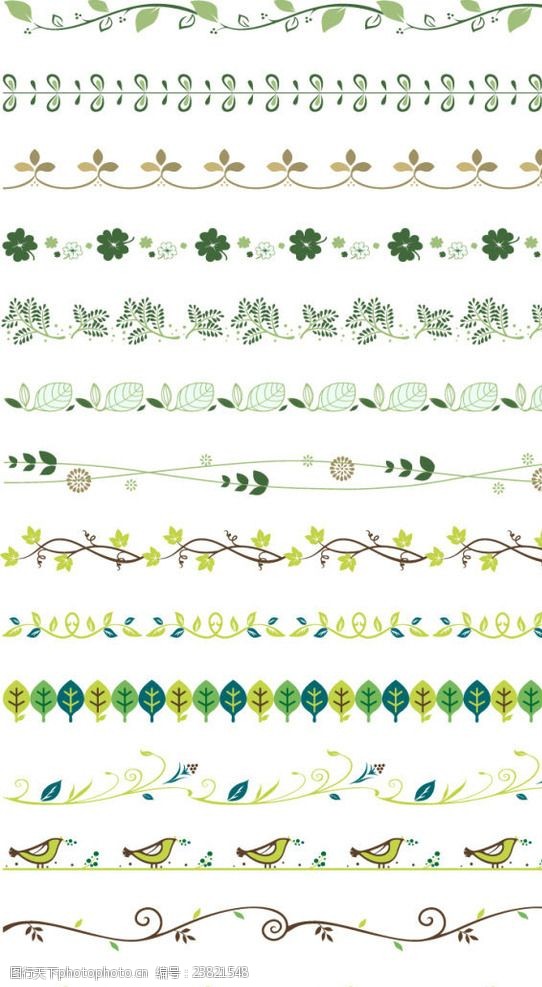 关键词:实用植物花边矢量 实用 植物 花边 矢量 素材 花纹边框 设计