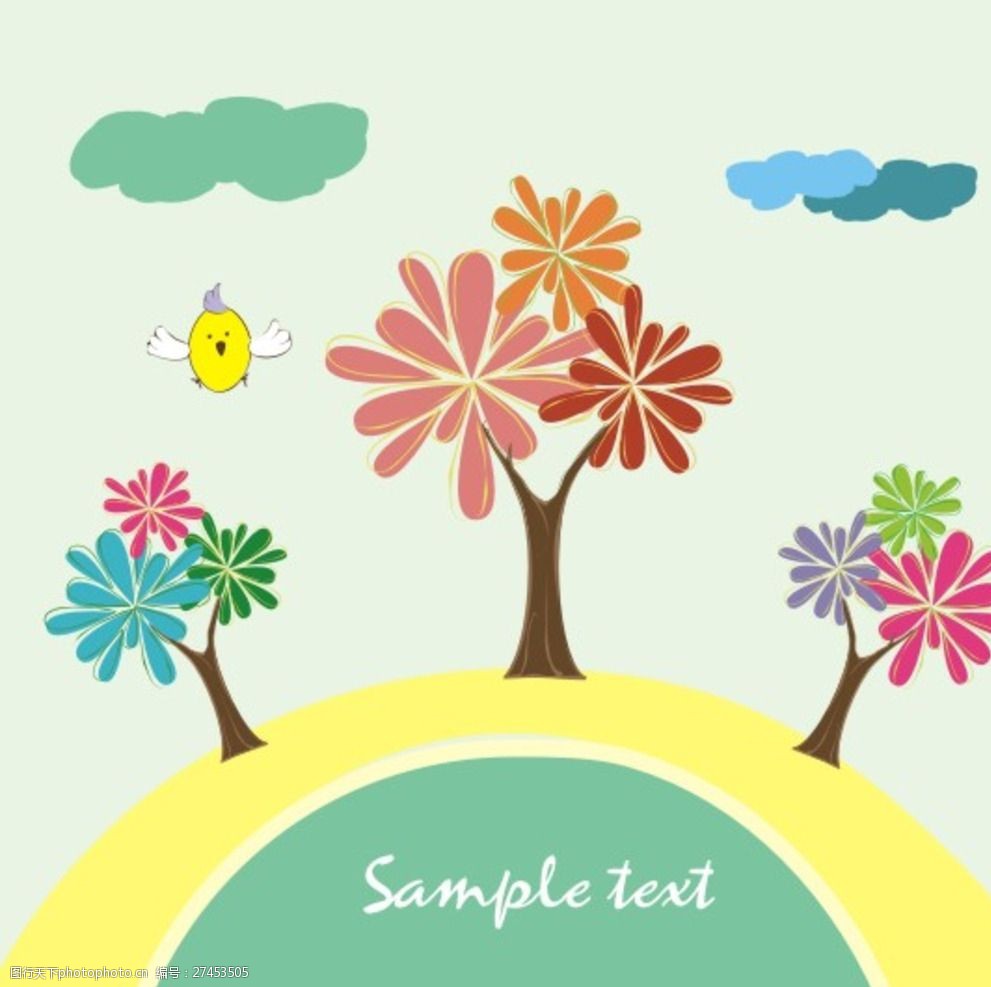 幼儿园卡通素材图片-图行天下图库