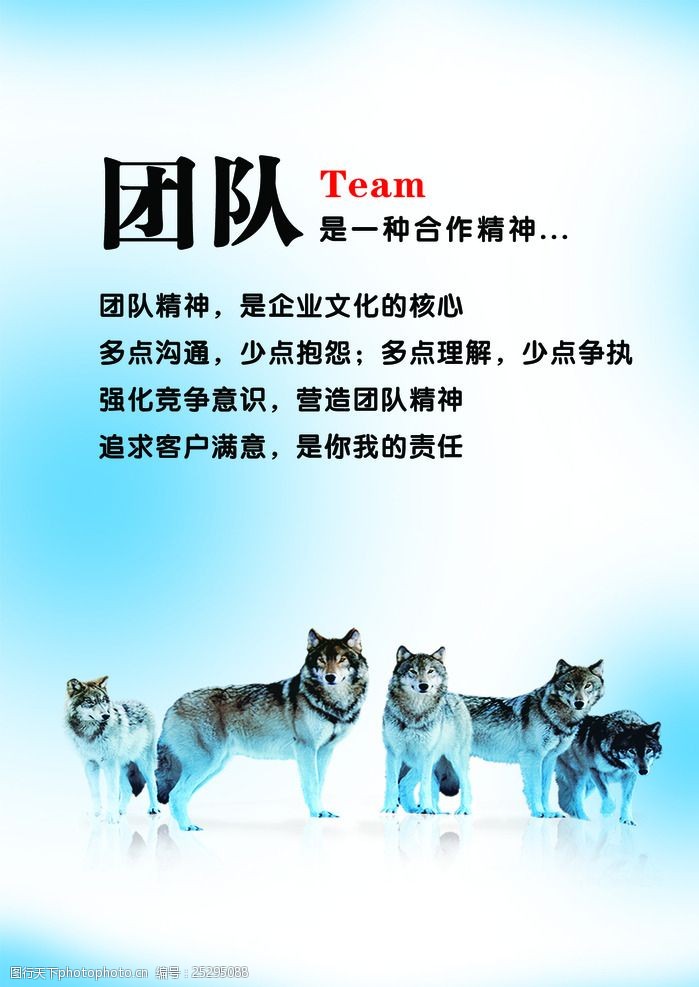 企业文化展板之团队
