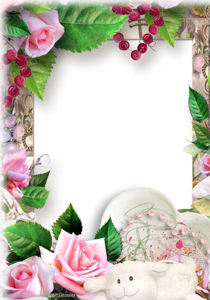 关键词:高清鲜花相框装饰框架 鲜花相框 鲜花 树叶 藤蔓 相框 相册