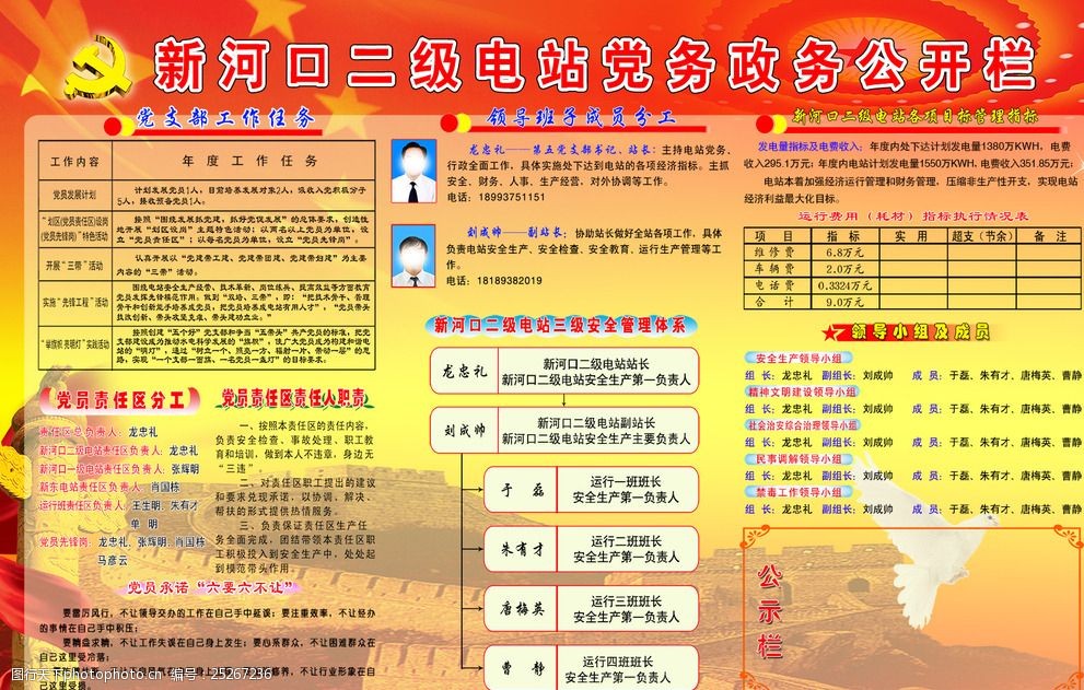 党务政务公开栏内容图片