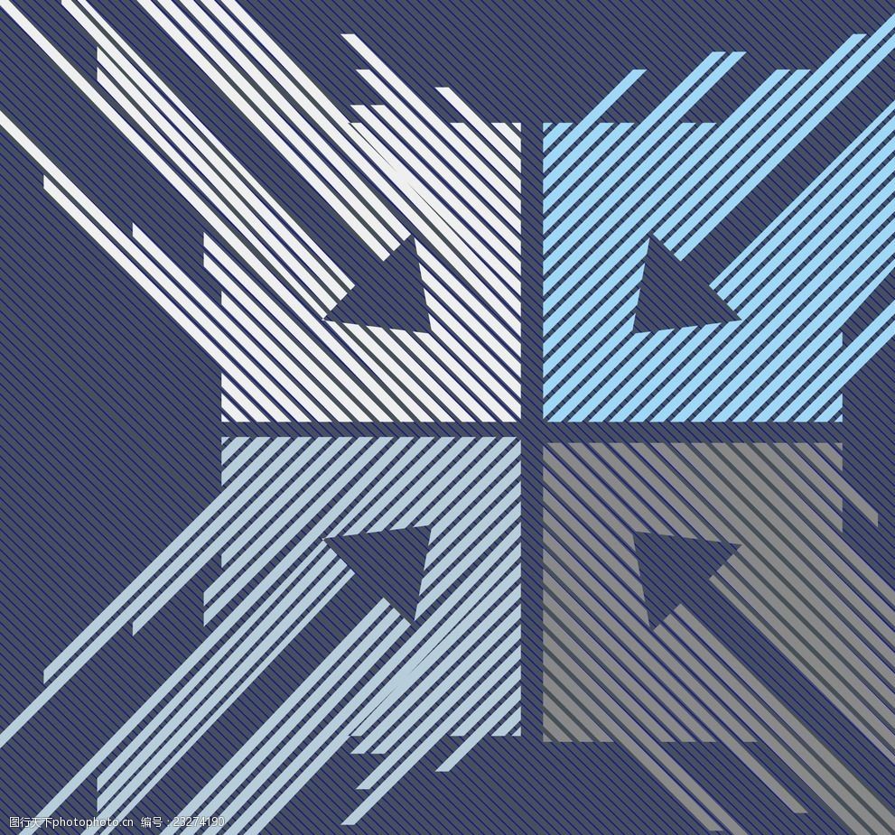 矢量创意箭头背景底纹