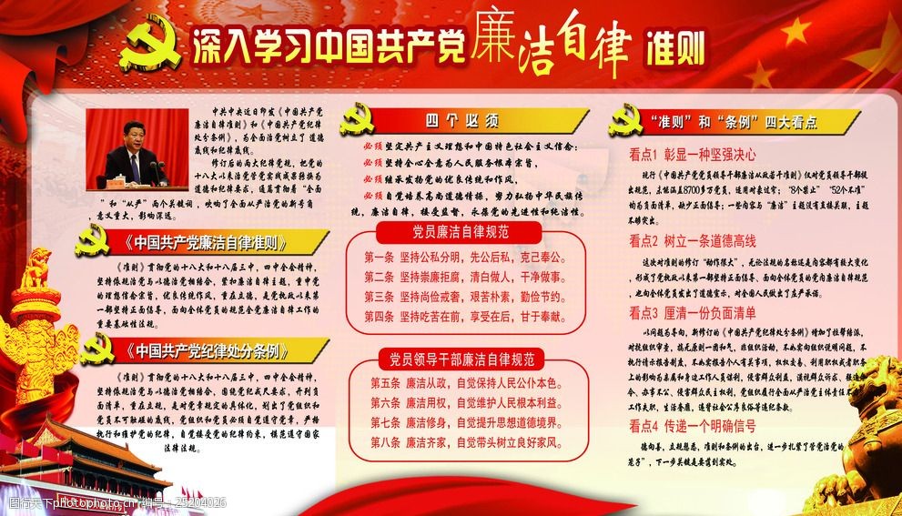 党员廉洁自律规范