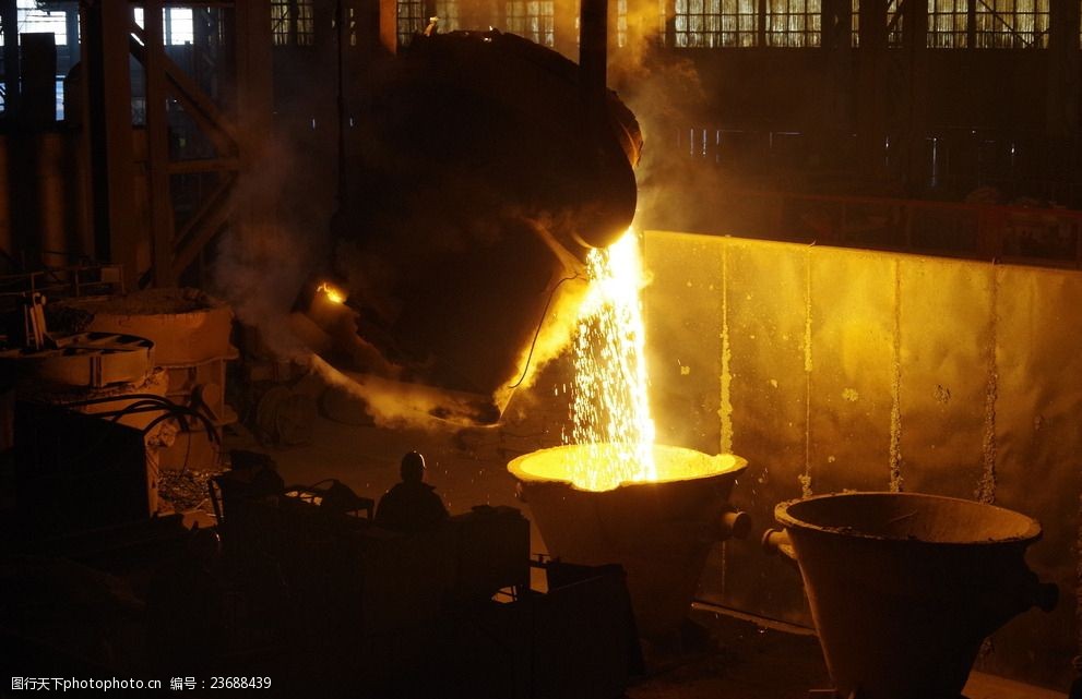 炼钢厂工业摄影
