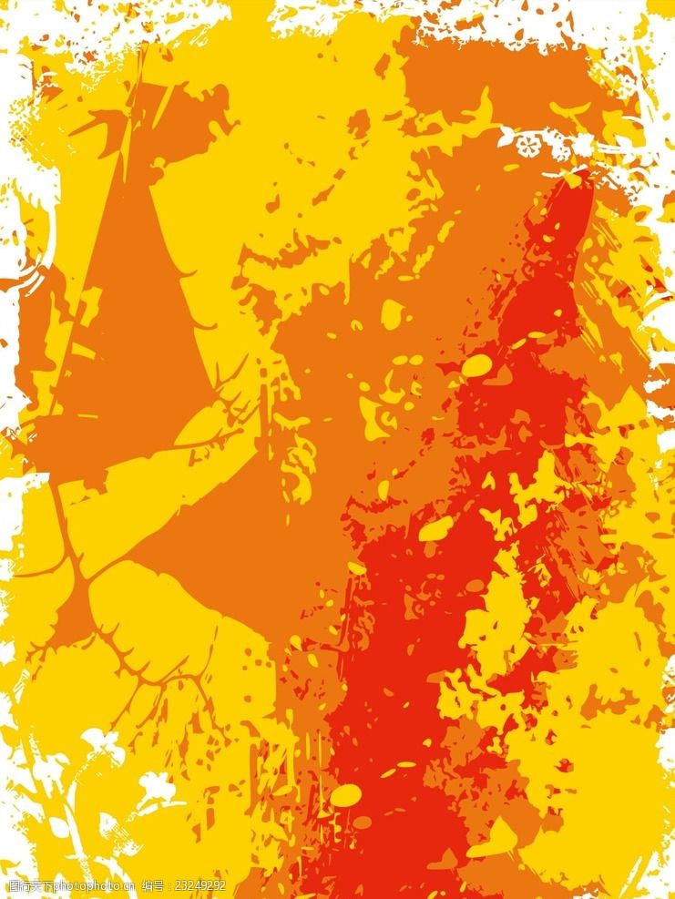 矢量泼墨涂鸦背景底纹