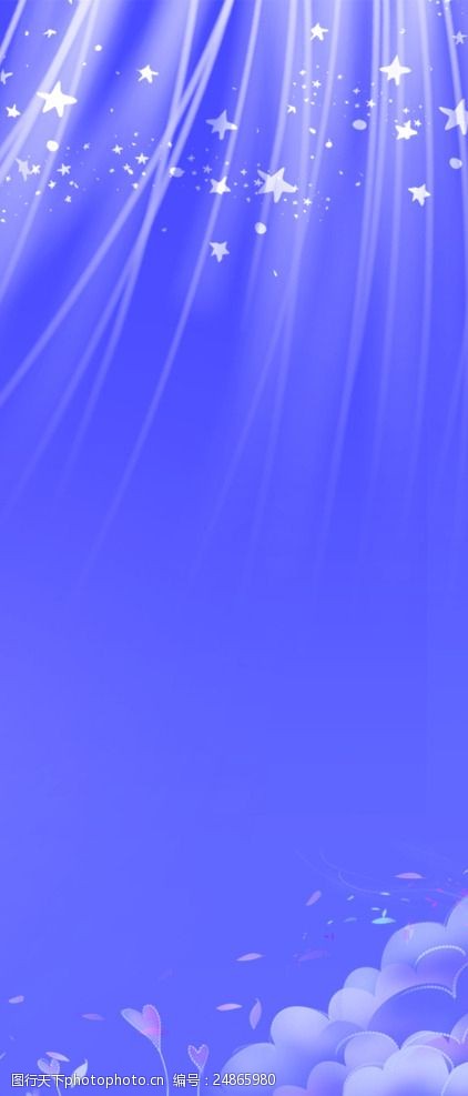 淡紫色闪光星星背景素材