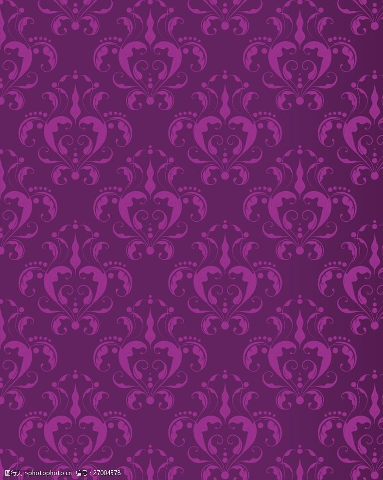 紫色花纹底图