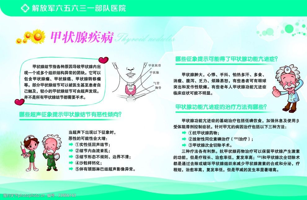 甲状腺疾病展板