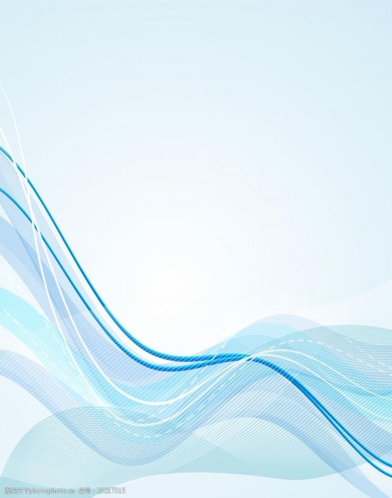 蓝色科技线条海报背景底纹