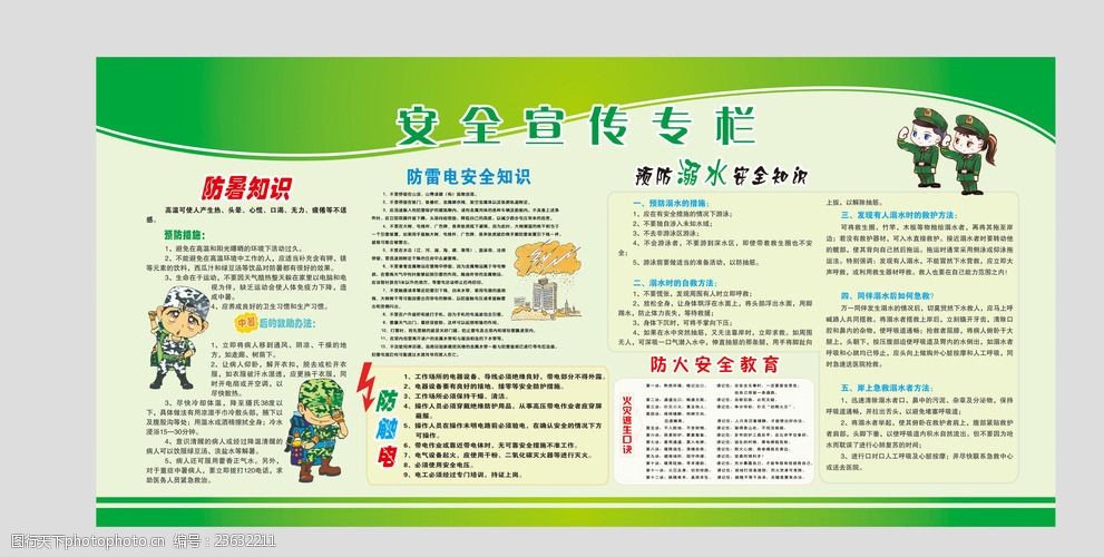 安全专题宣传栏