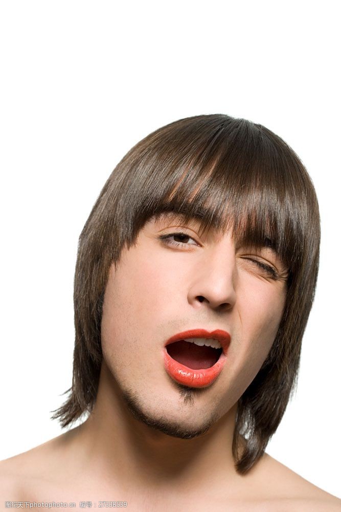 外国男人 脸部 面部表情 模特 男模 表情 牙疼 抽象 歪嘴 搞笑 人物