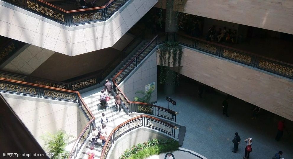 上海博物馆俯视图