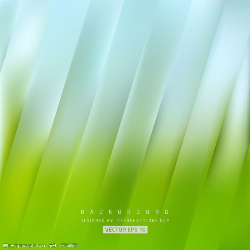摘要蓝绿条纹背景设计