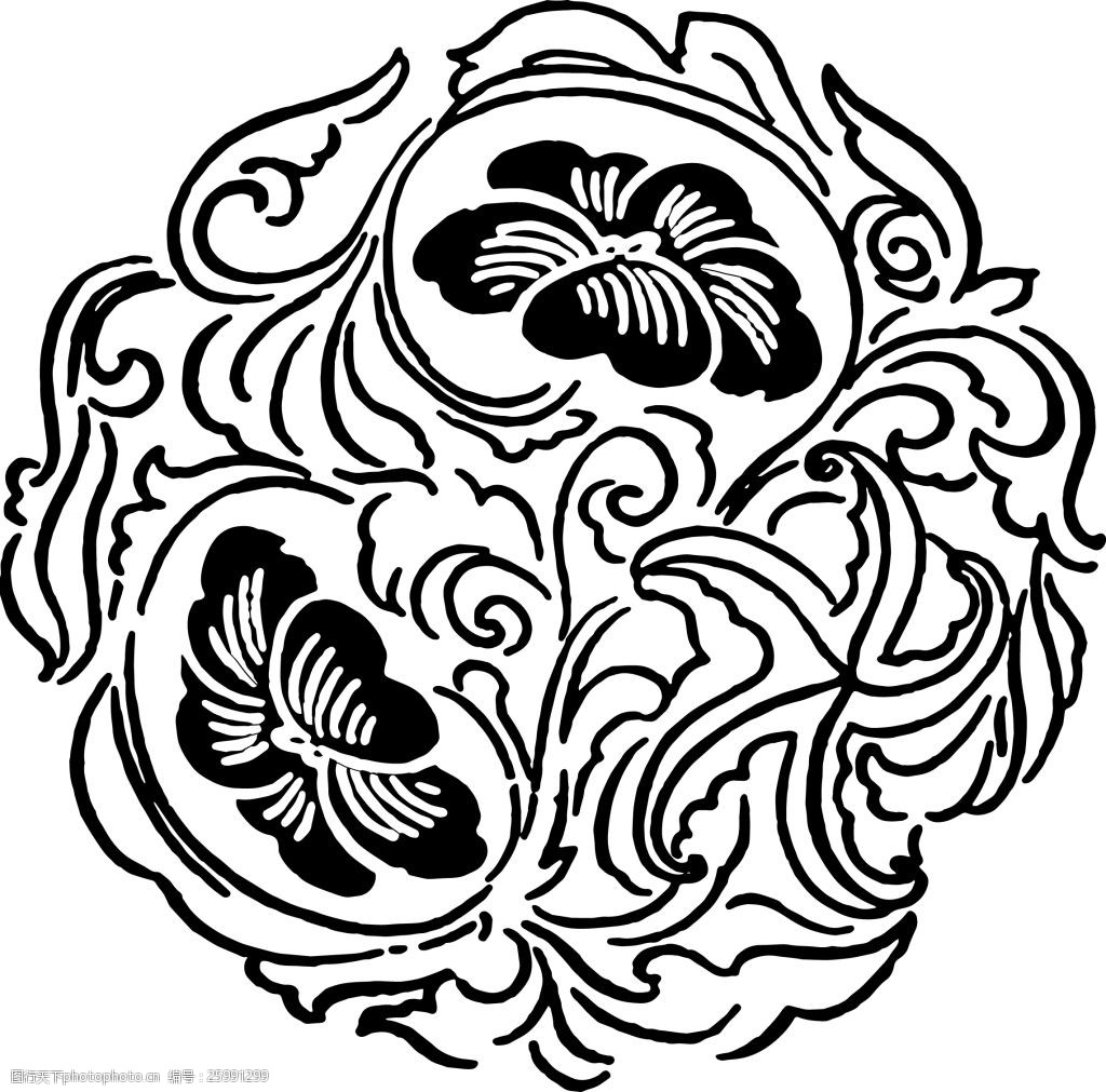 唐纹饰传统纹饰