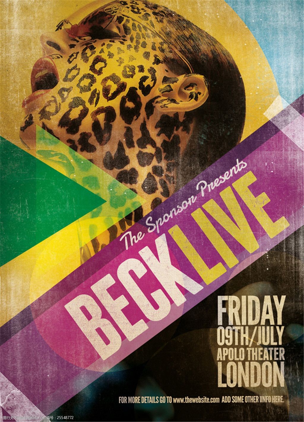 个性风格传单设计图片