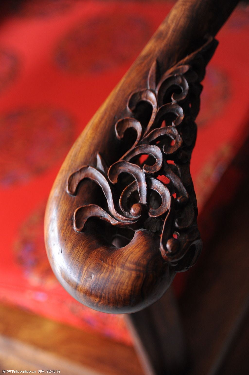 黄花梨皇宫圈椅扶手