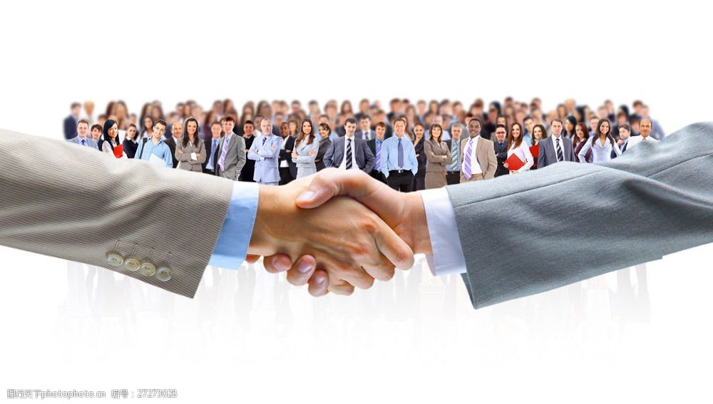 握手的商务团队图片