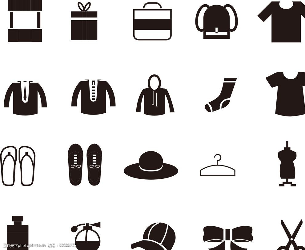 服装图标icon图标