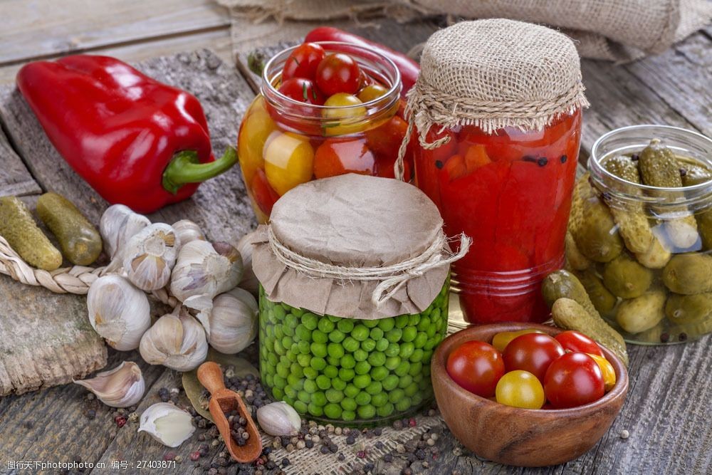 各种各样的蔬菜调味酱图片