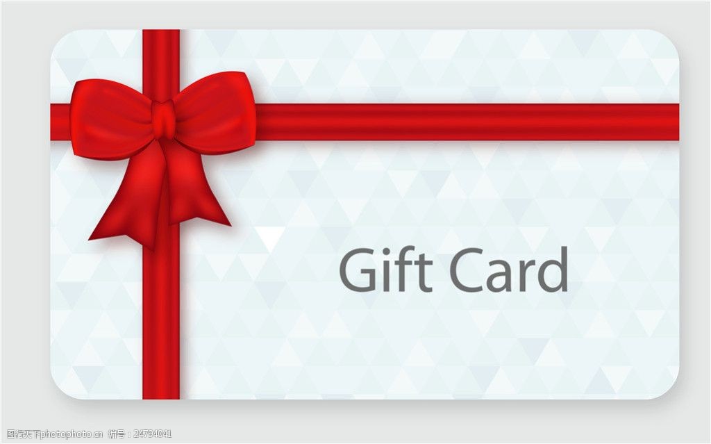 时尚蝴蝶结卡片矢量制作模板