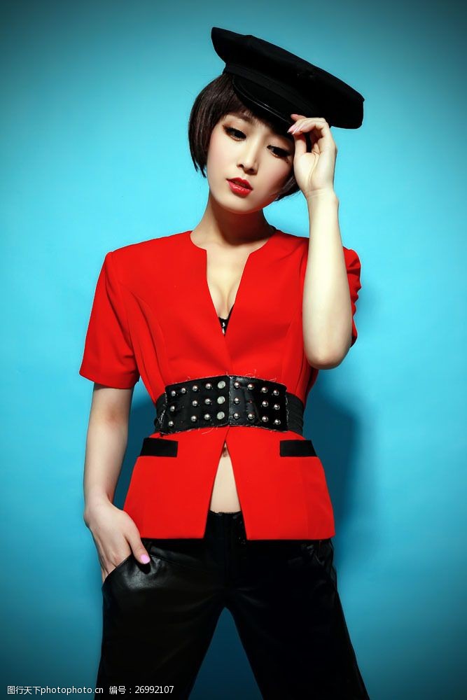 时尚摩登女人图片图片-图行天下图库