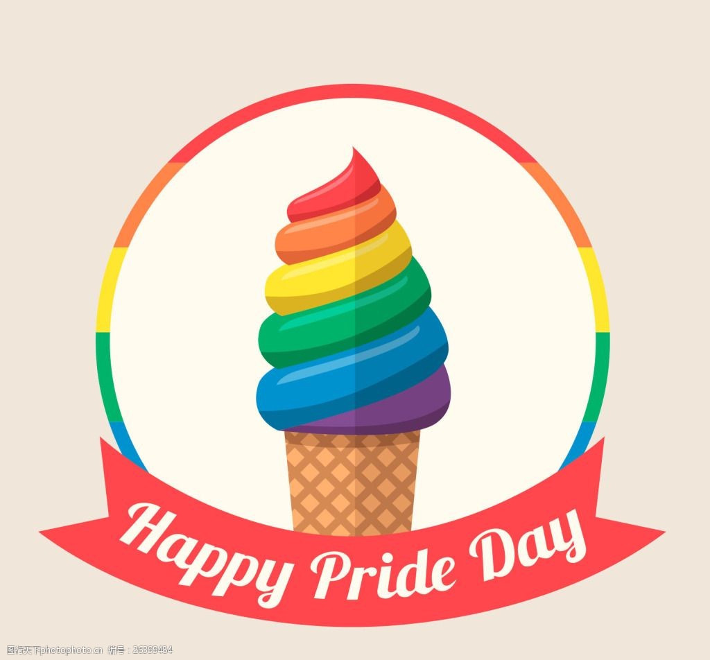 丰富多彩的冰淇淋素材